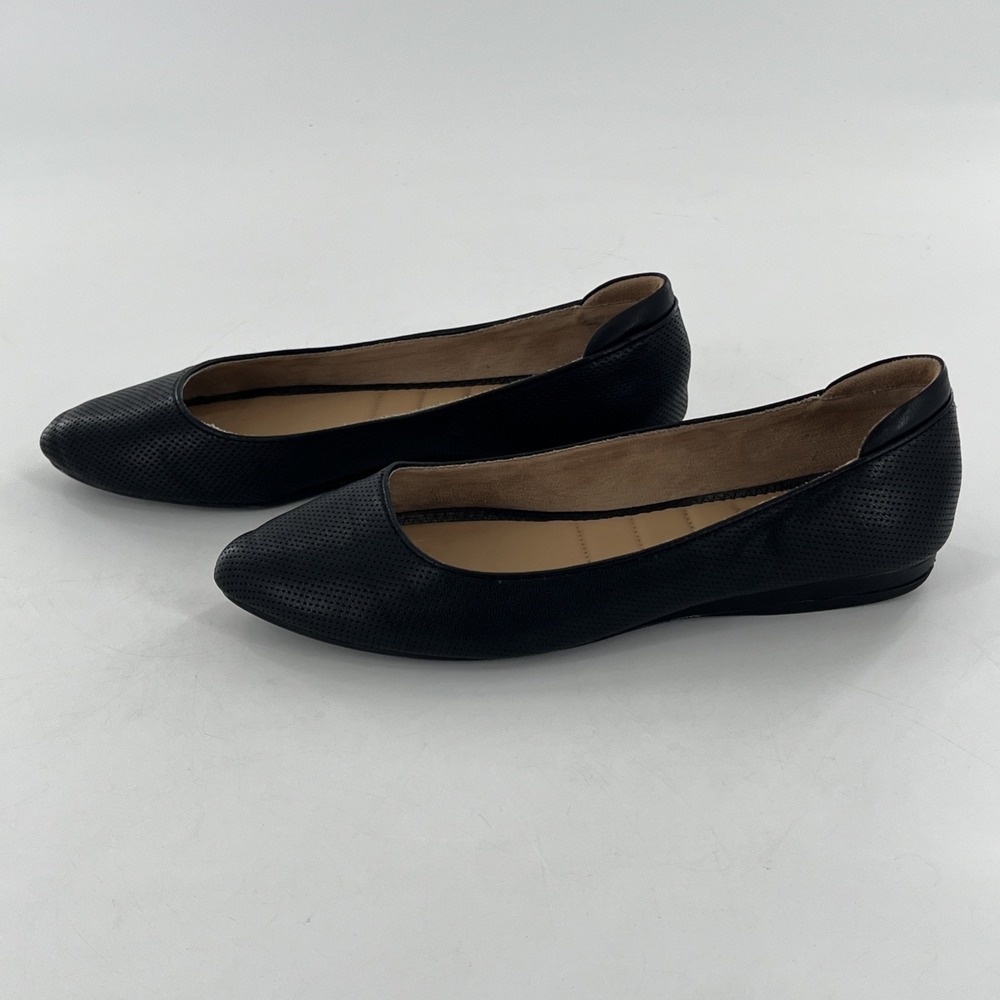 Kelly & Katie Ballet Flat Womens Black 11 M Laser Cut Perfoated Slip‎ On Arlie - Picture 5 of 14